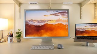 Using the Apple Cinema Display in 2021 How to connect with USBC MacBook Pro [upl. by Anselm]