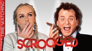 Reacting to SCROOGED 1988  Movie Reaction [upl. by Procto]