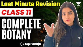 Last Minute Revision  Complete Botany Class 11  एक आख़री बार  NEET 2023  Seep Pahuja [upl. by Colville987]