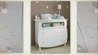 Commode pour bébé design FLOWER [upl. by Rebba]