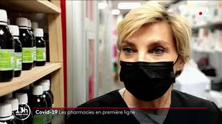 France 2  Covid immersion pharmacie janvier 2022 [upl. by Goar85]