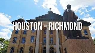 Houston to Richmond Drive with me on a Texas highway [upl. by Fromma]