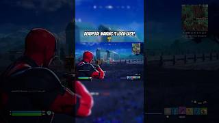 Deadpool Making It Look Easy🏆 fortnite gaming shorts deadpool fortniteclips marvel fyp [upl. by Orvil]