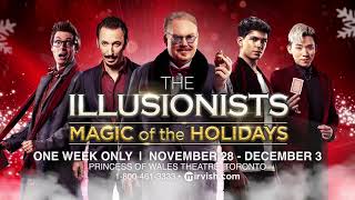 The Illusionists — Magic of the Holidays returns to Toronto November 2023 [upl. by Somar322]