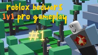 Roblox bedwars 1v1 pro gameplay 1 [upl. by Joan]