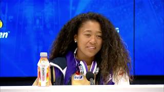 Naomi Osaka quotI want Coco to know shes accomplished so muchquot  US Open 2019 R3 Press Conference [upl. by Thorncombe71]