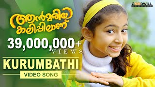 Kurumbathi Chundari Nee  Video Song  Ann Maria Kalippilaanu  Sunny Wayne  Sara Arjun [upl. by Levenson]