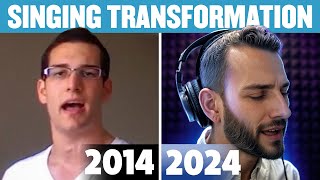 INCREDIBLE Singing Transformation Video [upl. by Enirehtahc]