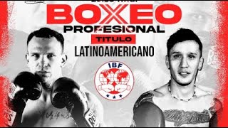 🔴 VIVO – TÍTULO LATINOAMERICANO DE BOXEO – EDUARDO ZULETA VS MATÍAS HERRERA [upl. by Tak314]