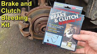 Brake and Clutch Bleeding Kit Tutorial [upl. by Annoda]