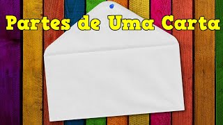 Como preencher um envelope de carta 💌 Partes de uma carta  📝 Como preencher um envelope [upl. by Bywoods300]