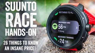 Suunto Race HandsOn Woah 26 New Features Explained [upl. by Server]