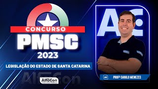 Concurso PM SC 2023  Legislação do Estado de Santa Catarina  AlfaCon [upl. by Hopper281]