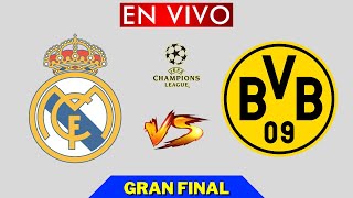 REAL MADRID VS BORUSSIA DORTMUND EN VIVO  FINAL EUFA CHAMPIONS LEAGUE 2024  HORARIO Y DONDE VER [upl. by Ariamoy973]