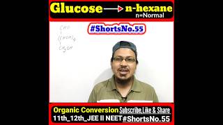 Glucose to nhexane biomolecules shorts ytshorts chemicalreaction [upl. by Asilad584]