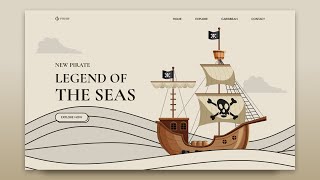 Responsive Animated Website Using HTML CSS And JavaScript [upl. by Solly828]