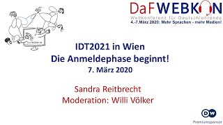 Reitbrecht IDT 2021 in Wien – die Anmeldephase beginnt [upl. by Lodi734]