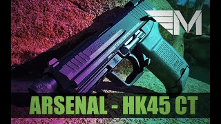 Militia Airsoft  Arsenal  Hk45 Compact Tactical VFC [upl. by Sylado947]