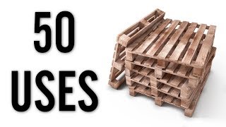 50 Amazing Uses for Wood Pallets [upl. by Colburn]