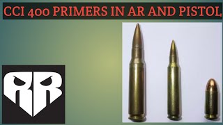 CCI 400 small rifle primer test In AR and pistols [upl. by Torosian498]