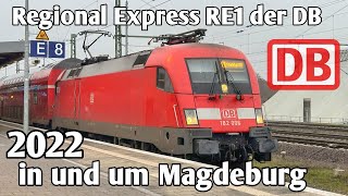 Regional Express RE1 der DB Regio AG Nordost  Magdeburg 2022 [upl. by Devine]