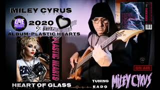 Miley Cyrus  Heart of glass Bass Cover Version listen with👉🏻🎧 [upl. by Doowrehs]