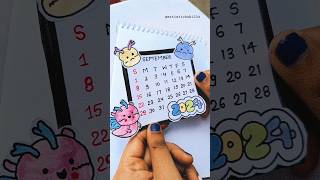 SEPTEMBER 💗🌟🌸🌺 whats your birthday month  calendar diy craft stickers cute ytshorts art [upl. by Harris]