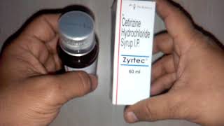 Zyrtec Syrup uses side effects precaution amp review [upl. by Nitnelav]