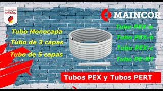 Tubos PERT PEXa PEXb PEXc Usos ventajas características y más [upl. by Cavan]