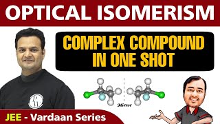 Optical Isomerism of Complex Compound in 1 Shot  Class 12  JEE Mains amp Advanced  Vardaan Series [upl. by Pepper]