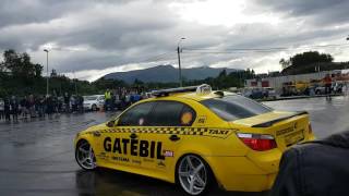 BMW M5 Gatebil Taxi Drift [upl. by Nnaeilsel]