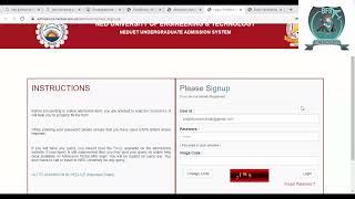 NED University Admissions 2022 Complete Procedure  NED University Admissions  Complete Details [upl. by Oicram]