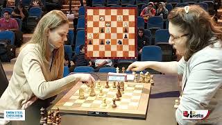 The MustSee Knight Endgame  GM Anna Muzychuk vs GM Nana  Tata Steel Chess India 2022 Women Rapid [upl. by Wilburt]