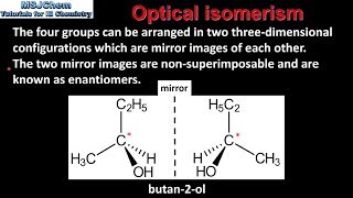 S327 Optical isomerism part 1 HL [upl. by Allwein]