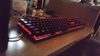 Redragon K556 Dharma Pro Keyboard Sound Test  Gadget Explained Extended Unboxing [upl. by Shirlene]