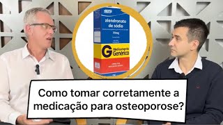 Como tomar corretamente a medicação para osteoporose [upl. by Cacka]