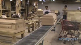 How Our American Made Wood and Metal Caskets are Manufactured wwwExpressCasketcom [upl. by Carlstrom]