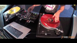 DJ SUPAPHONIK on Mixvibes UMIX CONTROL PRO feat turntables  2 [upl. by Rabjohn523]