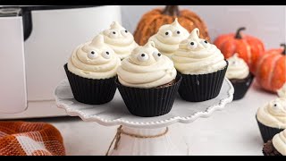 Air Fryer Ghost Cupcakes [upl. by Ronda868]