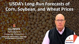 USDAs LongRun Forecasts of Corn Soybean and Wheat Prices [upl. by Marcelia]