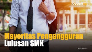 Pengangguran Indonesia 72 Juta Mayoritas Lulusan SMK  Kontan News [upl. by Atteselrahc]