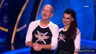 Eddie the Eagle and Vicky Ogden skating in Dancing On Ice 21124 [upl. by Haissi]