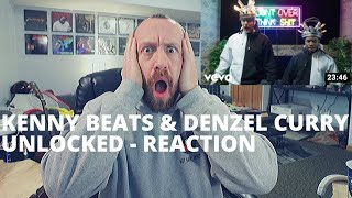 Denzel Curry Kenny Beats  UNLOCKED  Official Video Reaction [upl. by Ilrebmik949]