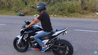 KAWASAKI Z800 2013  Beginner Ride Top speed Flyby  SC Project Sound [upl. by Skricki187]