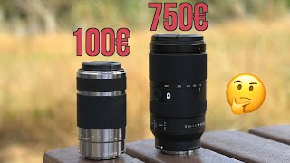 Best APSC Zoom Lens Sony 70350 mm vs 55210 mm  Image comparison  Its worth the price diff [upl. by Florie]