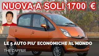 Le 5 AUTO più ECONOMICHE al MONDO [upl. by Miuqaoj154]