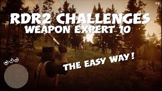 RDR2  Weapon Expert 10 Easy Method [upl. by Vincent]