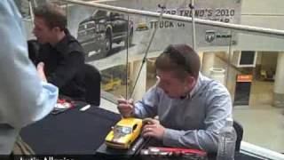 Penske Racing Drivers Sign Autographs [upl. by Fabrianna]