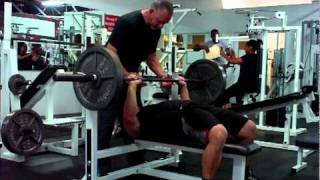 WALKING THE WALK 225 lbs Bench Press for 27 reps [upl. by Immat]