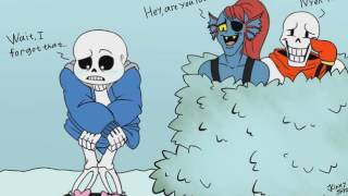 sans the skeleton undyne and papyrus [upl. by Kiyohara931]